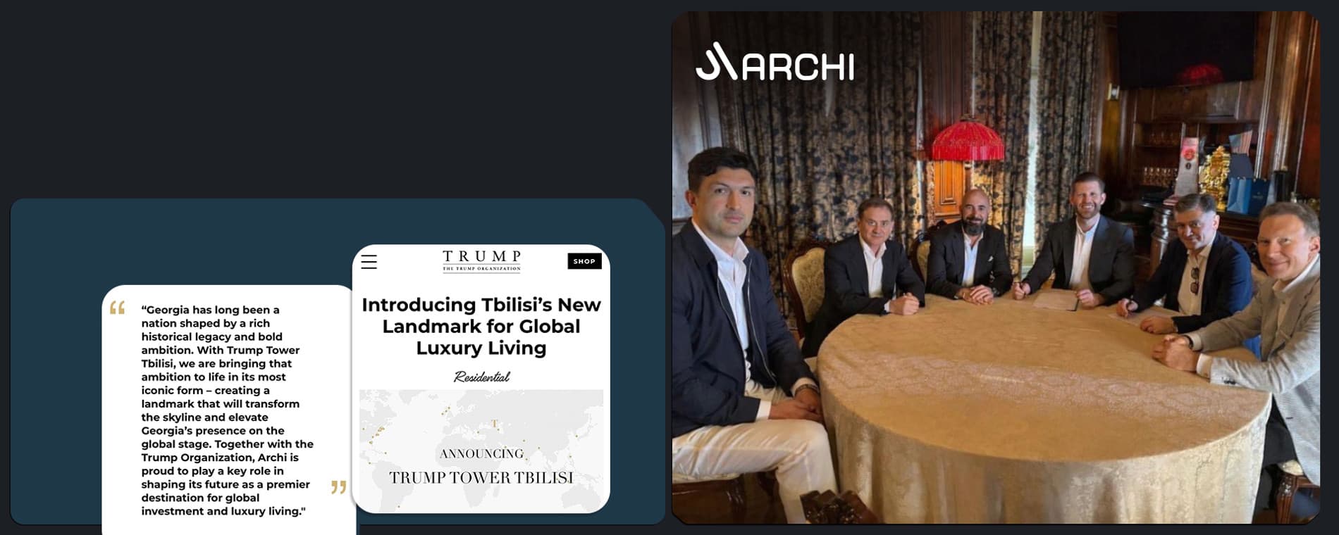 Исторический проект - Trump Tower Tbilisi