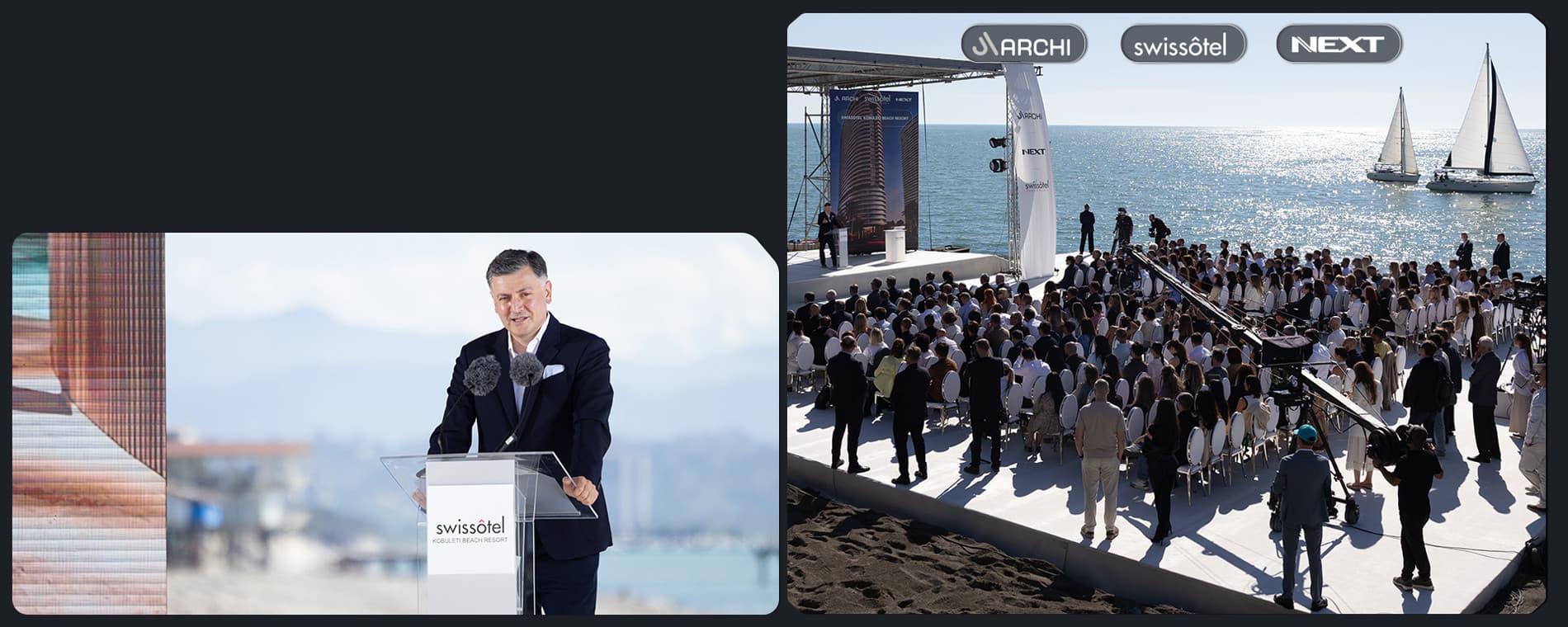 Swissôtel Kobuleti Beach Resort ელიტარული კომპლექსის ოფიციალური წარდგენა
