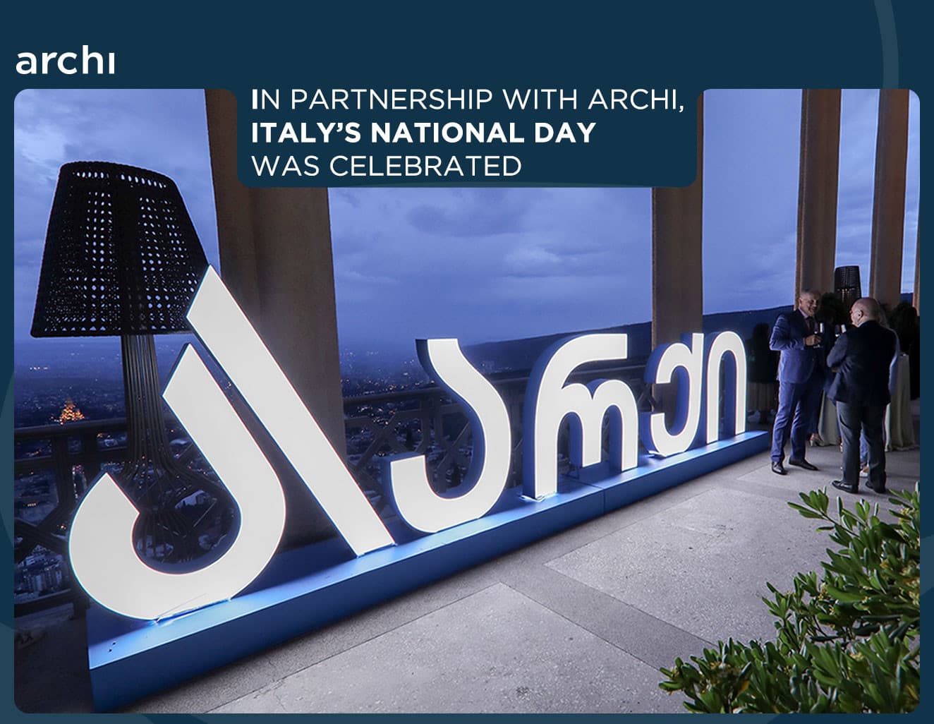 Italy’s National Day Celebration Sponsored by Archi 