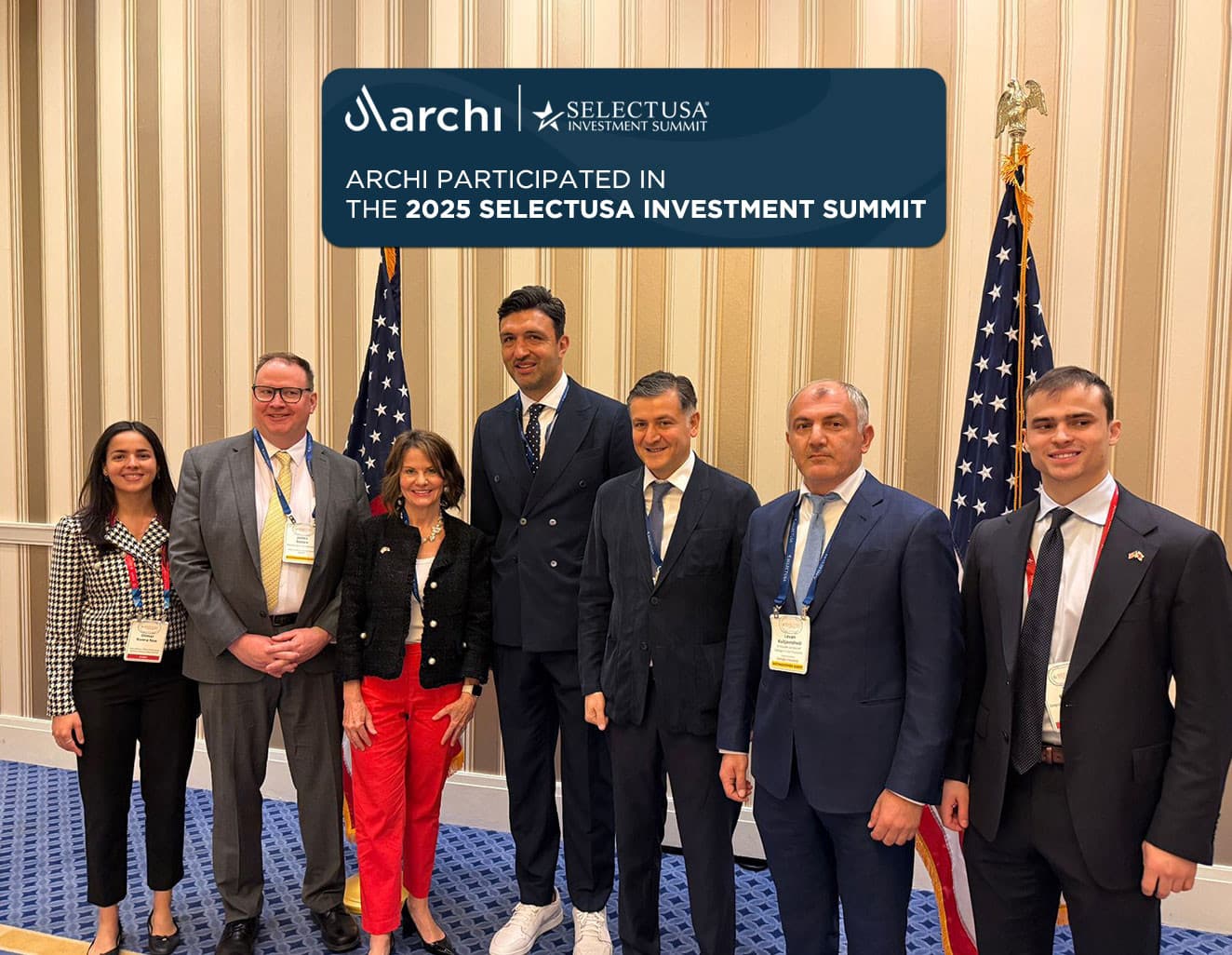 Archi’s founders participated in the 2025 SelectUSA Investment Summit