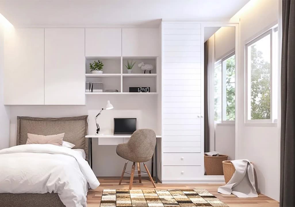 4 tips for arranging a bedroom in a small apartment